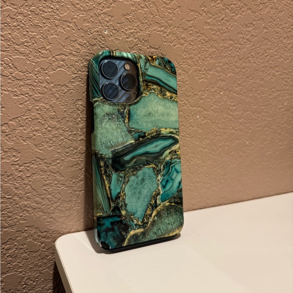 Stylish Green Marble Phone Case